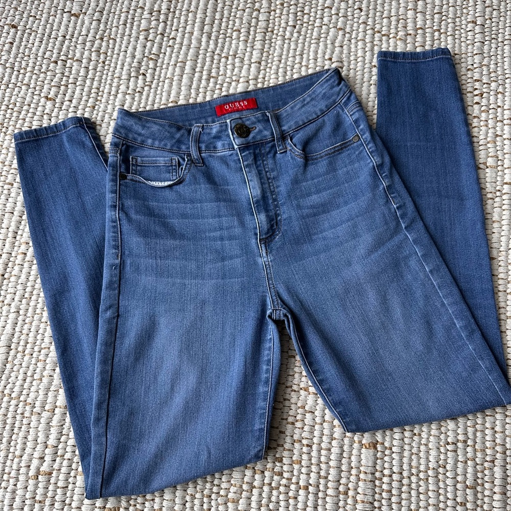 Guess Women's Classic Blue Skinny Jeans